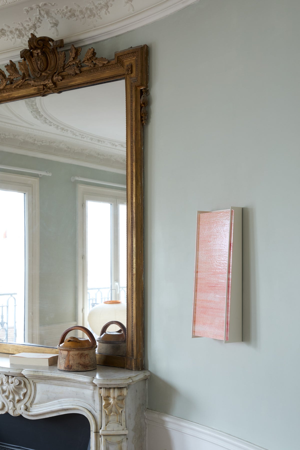 Grande lampe Lume - rose